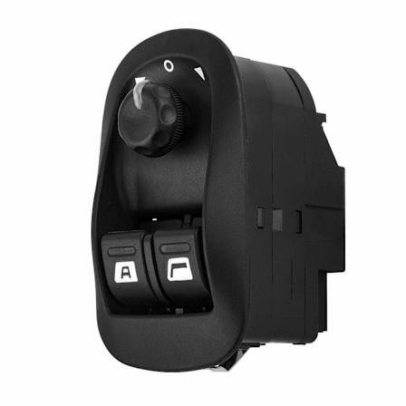 Fönsterhissknapp 206 306 Bakspegelkontroll 6554.WA Svart