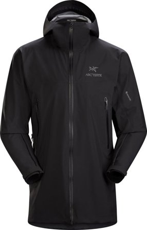 Arc'teryx Men's Beta Long Jacket Men shell jackets Black M
