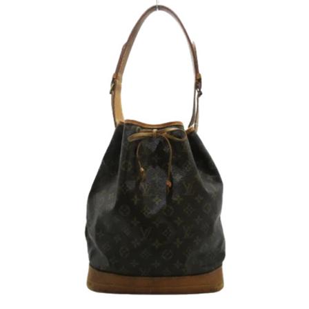 Louis Vuitton Vintage, Pre-owned Noe Monogram Bag Bruin, Dames, Maat:ONE Size,Canvas