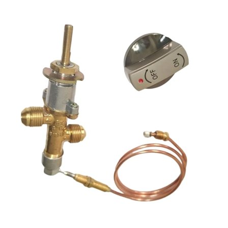 Matalapaineinen kaasu LPG polttovika turvallisuuden säätösovitinsarja kaasulämmitin