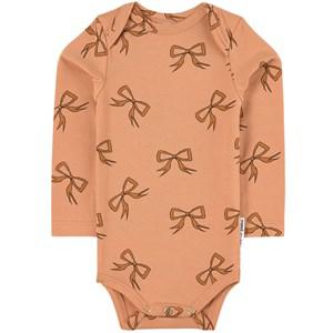 Maed for Mini Orange Ribbon Rabbit Baby Body 3 Months - All in ones - 3 months - Orange