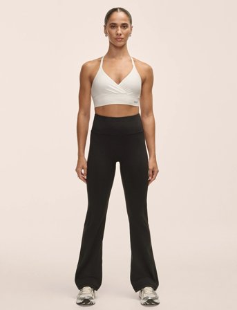 Casall Soft Touch Flared Pants - Black - L