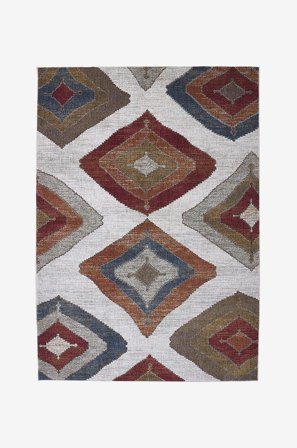 Mattbolaget - Matta Drosia - Flerfärgad - Slätvävda mattor - 160X230 - Från Homeroom