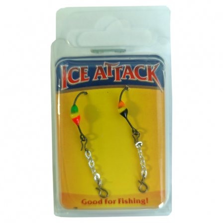 Finnex Chain With Hook Trout (2pcs) - #8, 2.0cm
