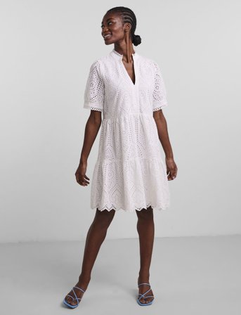 YAS Yasholi Ss Dress S. Noos - White - S