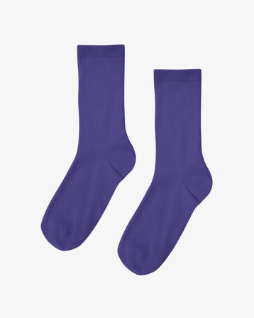 Women Classic Organic Sock - Ultra Violet - Female - 36-40