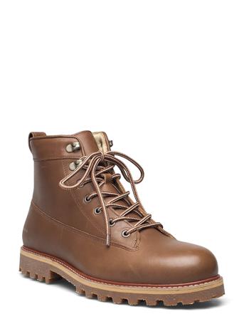 Colony Boot Snørestøvler Brun Makia