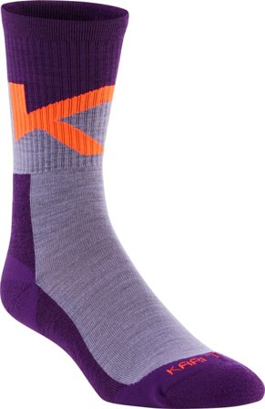 Kari Traa Women's Tur Sock Women hiking socks Purple 36-38