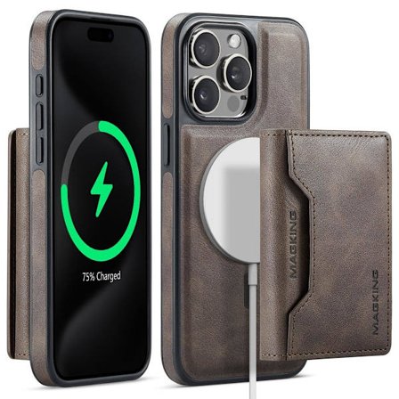 (För iPhone 15) MAGKING K2 MagSafe Telefonfodral: Stark magnetis