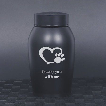 Urna för kremering av husdjur