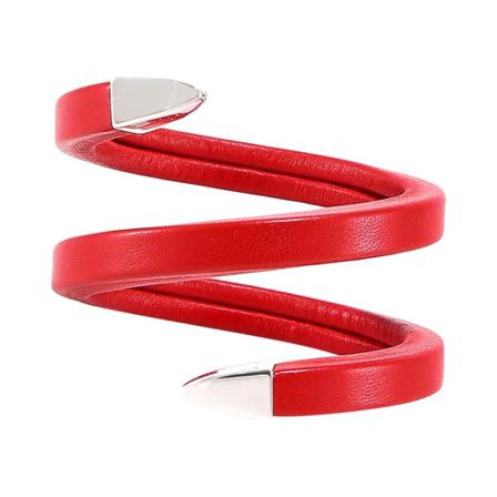 Bottega Veneta Bracelet , Rood , Dames , Maat: ONE Size Armbanden