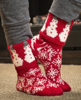 Neuleohje Sukat-Viking of Norway