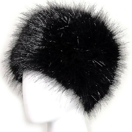 Dame Pelslignende Tyk Pels Ski Hue Vinter Varm Hat[D]