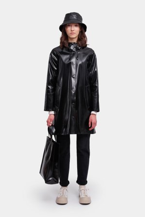 Mosebacke Opal Raincoat Black