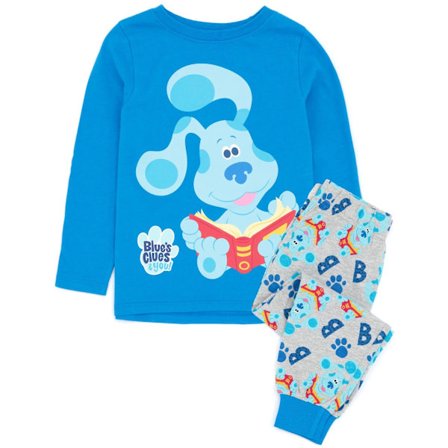 Blue's Clues & You! Barnkläder/Pyjamas Set 4-5 År Blå Grå