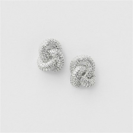 Bling Knot Earrings