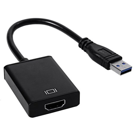 USB 3.0 til HDMI Adapter - Sort