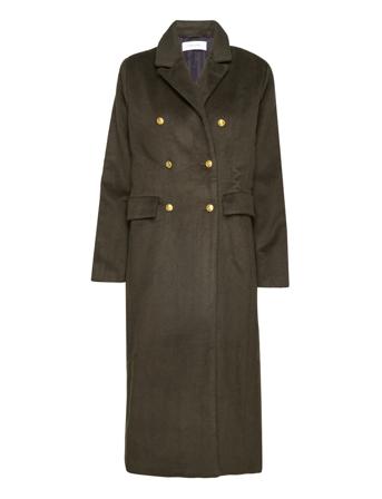 Rizo Coat Outerwear Coats Winter Coats Vihreä Camilla Pihl