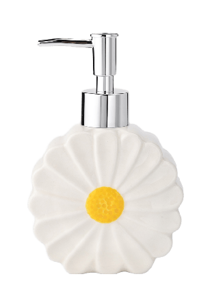 Åhléns Home Tvålpump DAISY Badrumstillbehör Vit ONESIZE