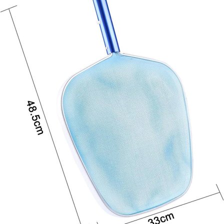 Fintmasket poolnet, robust bladopsamler - professionel pool