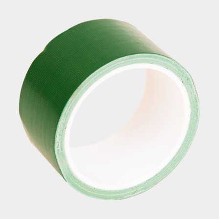 Ruban adhésif toilée PSP Duck Tape, 50 mm x 5 meter, vert