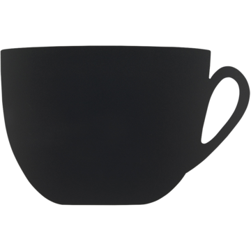 Securit Tavle med Kopp