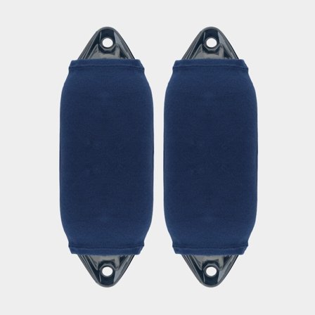 Coprifender per parabordo cilindrico 1852-Marine, 54 x Ø17 cm (Polyform F1/Dan-Fender 623), blu navy, confezione da 2