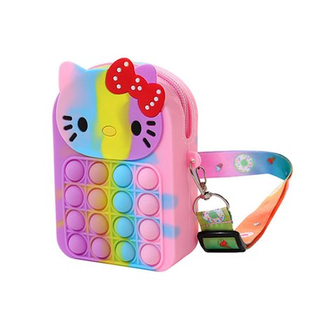 Mordely Flickor Födelsedagspresent Toddler Flickor Leksaker Pop Handväska