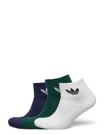 Mid Ankle Sck Lingerie Socks Regular Socks Multi/mønstret Adidas Originals*Betinget Tilbud
