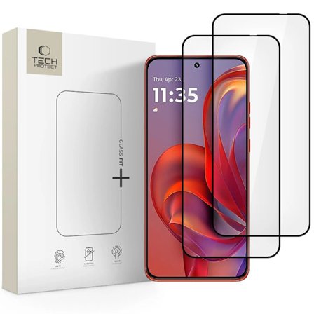[2-Pack] Tech-Protect Motorola Edge 50 Neo Härdat Glas Skärmskydd Fit Plus