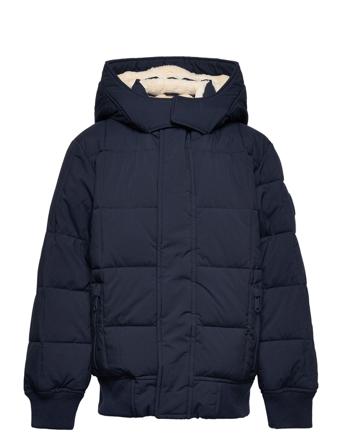 Kids Boys Outerwear Fodrad Jacka Navy Abercrombie & Fitch