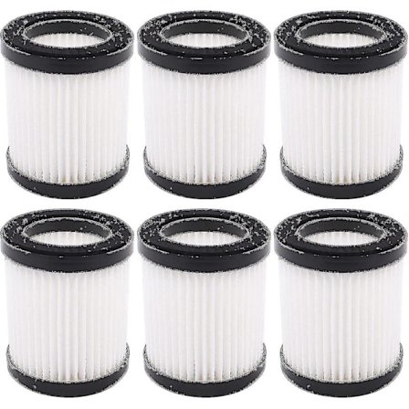 6 stk. Filterudskiftning til Beldray Bel0776 Bel0813 Bel01171 Støvsuger Reservedele Tilbehør 2025th