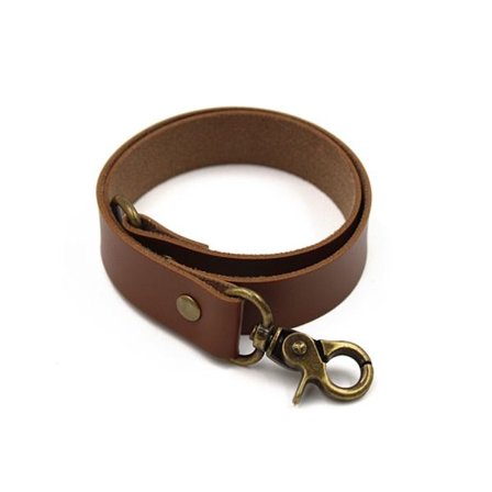 Gardinholder Tau Lær Tiebacks MØRKEBRUN