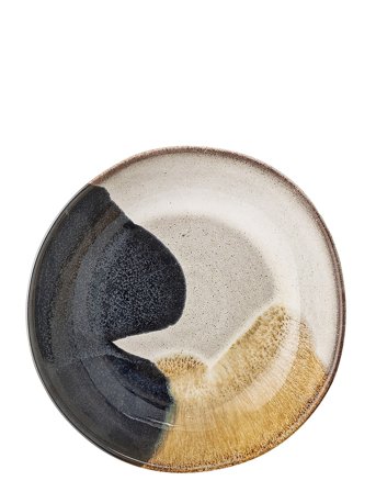 Bloomingville | Jules Skål, Multi Farvet, Stentøj | ONE SIZE