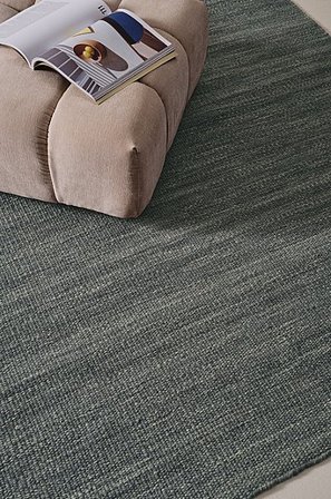 Jotex - Wollen Tapijt Staalblauw Staalblauw - COMO - Koop Wollen vloerkleden bij Jotex