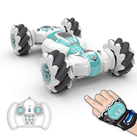 Rc Stuntbil, 2.4ghz 4wd Fjernstyrt Bil, Se Gestkontroll Bil Aespa