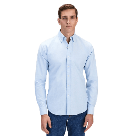 John Henric Oxfordskjorta Portugal Jeansjackor Herr 46