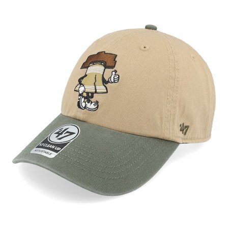 47 Brand - MLB Beige unconstructed Kasket - Philadelphia Phillies MLB Icon 47 Clean Up Khaki/Green Dad Cap @ Hatstore