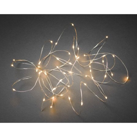 Konstsmide - Lysslynge for innebruk Ljusslinga Sølv