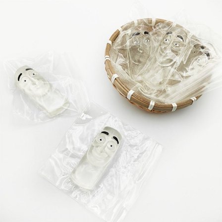 2-pak dekompressions krystal stick figurer klem musik dejlige transparente stick figurer ventilationslegetøj.