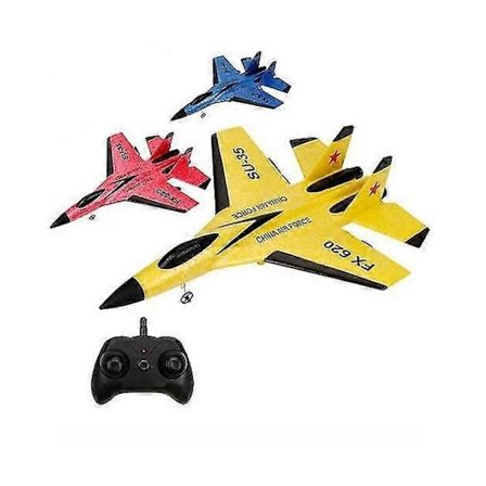 Su 35 RC Lentokone Radio-ohjattava Lentokone Ohjaus Su-35 H vitt j malli Lentokone Lapsille Sininen-XF21-