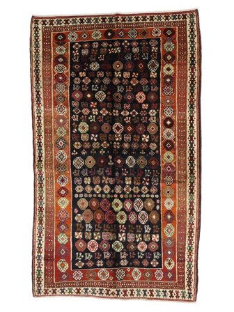 Médaillon Ghashghaï Tapis 163X270 Laine