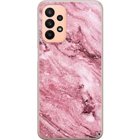 Yhteensopiva Puhelinkuori Samsung Samsung Galaxy A23 5G pinkki