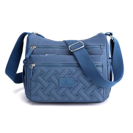 Kvinners Multi Pocket Casual Crossbody Bag Skulder Bag Håndveske Jenter Justerbar Myk Stor Kapasitet Håndveske Mobiltelefon Bag Shopping Reise Arbeid