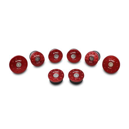 Kit Bouchons de Cadre CNC Racing Mv Agusta Brutale 675 800Rivale Dragster - MV Agusta Brutale 800 Rosso 2020-2020