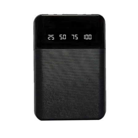 LCD-skärm 4x18650/18700/20700/21700 Batteri för Case Power Bank för Shell Extern Box utan batteri Powerbank Prote