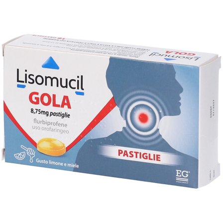 Lisomucil Gola Limone E Miele 16 Pastiglie