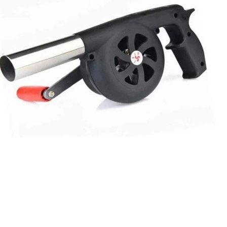 Hånd blåser husholdning hånd bærbar grill blåser utendørs grill tilbehør verktøy