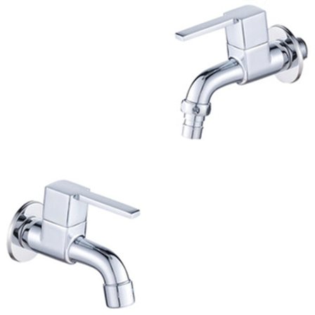 Outdoor Wall-mounted Zinc Alloy Garden Faucet Garden Bathroom B