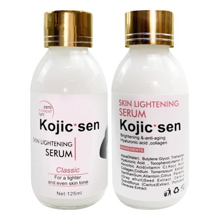 125ml Kojic Sen Concentre Med Kollagen Serum Stark Ljusande Tona Envis Mörka Fläckar ta bort